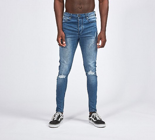 Asylum Akerman Hipster Denim Jeans