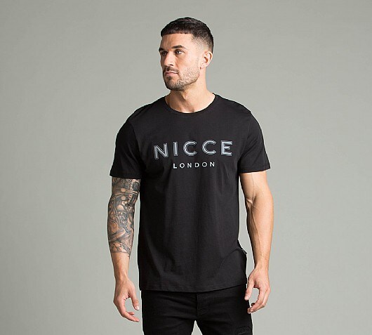 Nicce Keyline Reflective T-Shirt