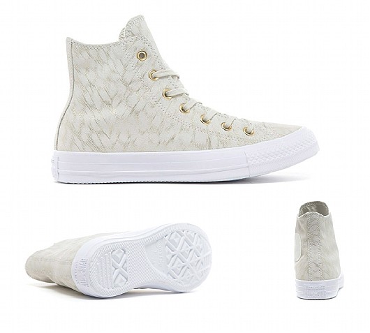 Converse Womens Chuck Taylor All Star Hi Metallic Trainer