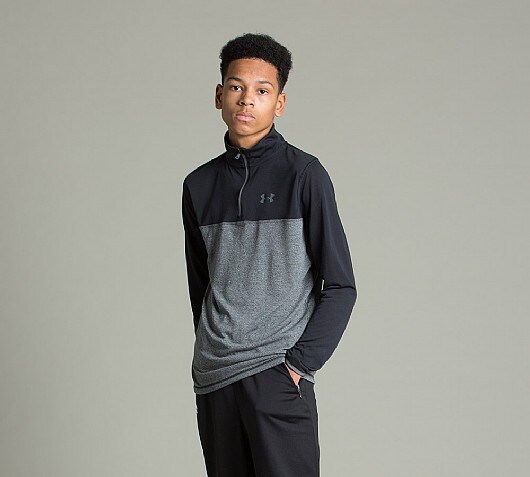 Under Armour Junior Threadborne 1/4 Zip T-Shirt