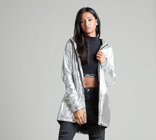 Brave Soul Womens Party Windbreaker Jacket