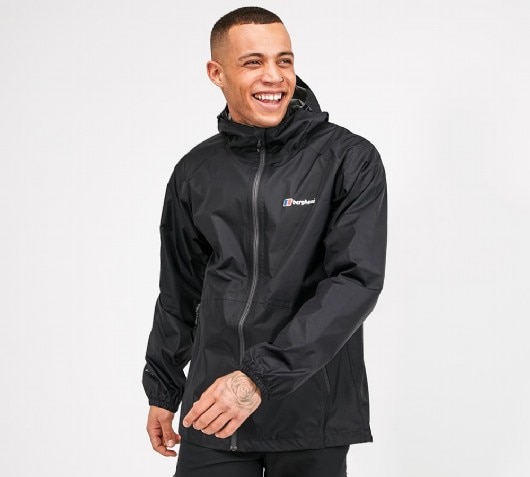 berghaus men's deluge light waterproof jacket