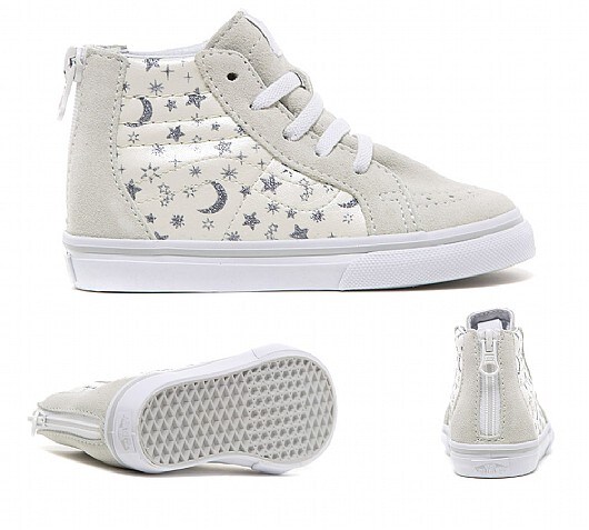Vans Nursery SK8-Hi Zip Glitter Trainer