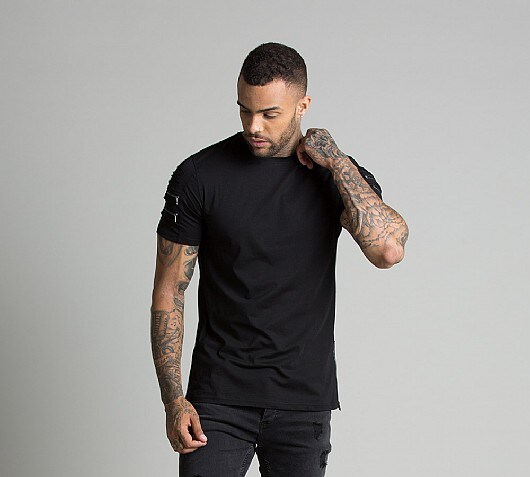 Condemned Nation Norse Sleeve Zip T-Shirt