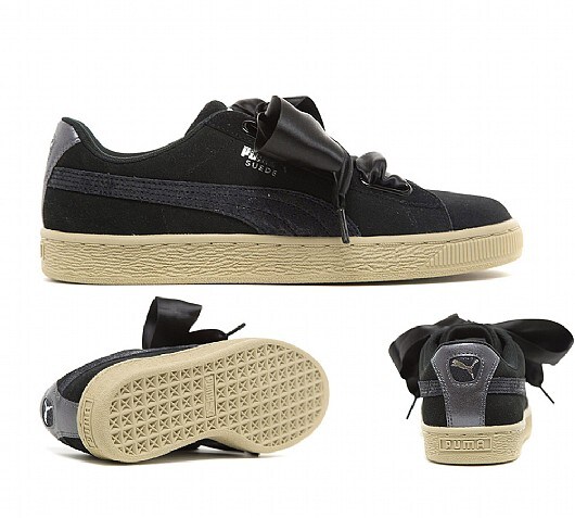 Puma Womens Suede Heart Safari Trainer