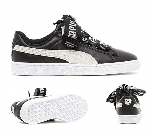 Puma Womens Basket Heart DE Trainer