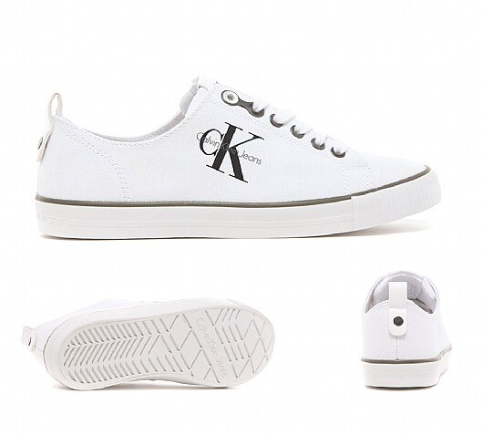 Calvin Klein Womens Dora Canvas Trainer