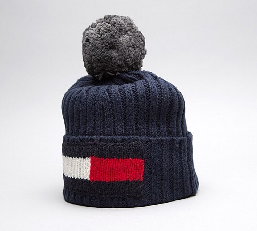 Tommy Hilfiger Flag Bobble Beanie