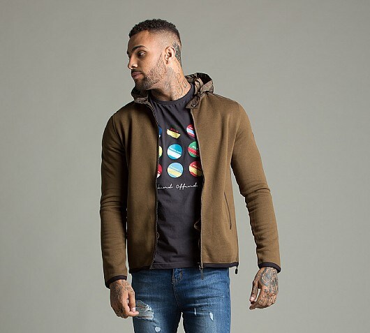 Weekend Offender Norton Met-Tek Full Zip Hooded Top