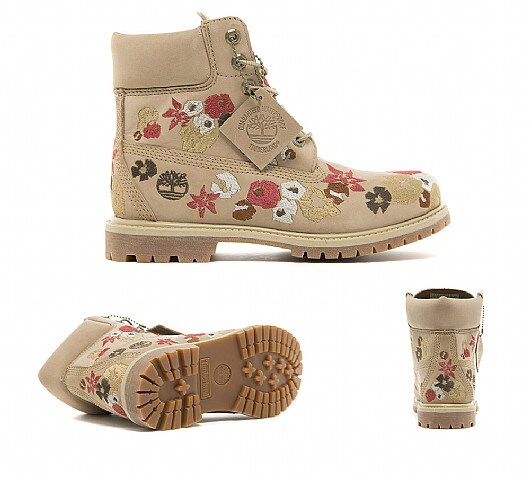 Timberland Womens 6 Inch Premium Embroidered Boot