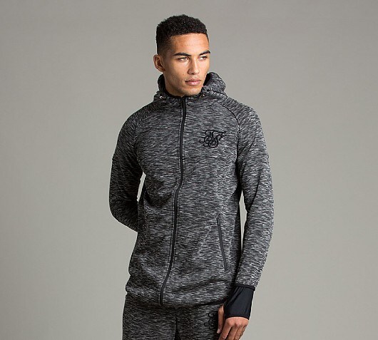 Sik Silk Apex Full Zip Hooded Top