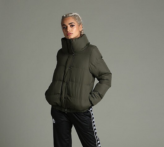 Brave Soul Womens Slay Quilted Jacket