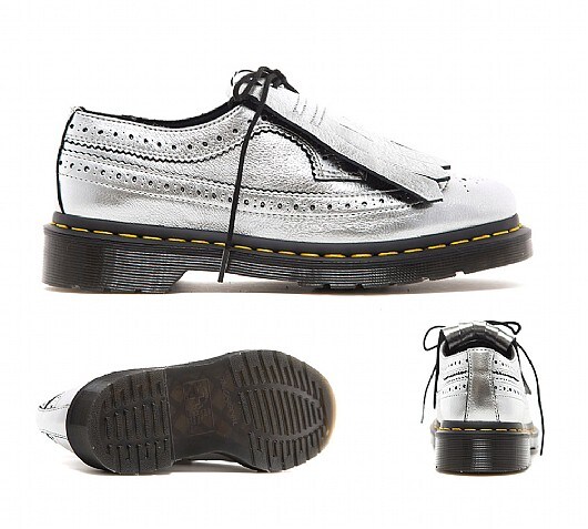 Dr. Martens Womens 3989 Kiltie Metallic Shoe