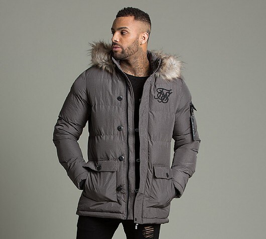 Sik Silk Puffer Parka Jacket
