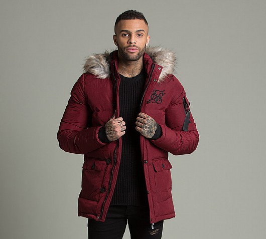Sik Silk Puffer Parka Jacket