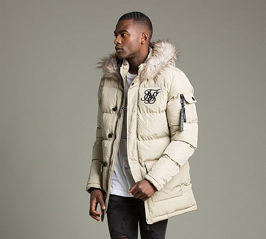 Sik Silk Puffer Parka Jacket