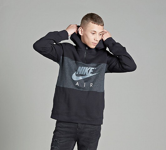 Nike Junior Air Half Zip Hooded Top
