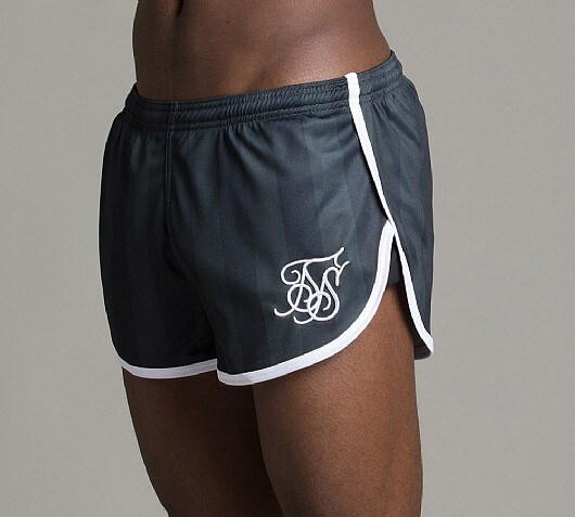 Sik Silk Retro Stripe Short
