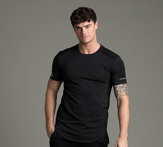 Project X Paris Pintuck Zip T-Shirt