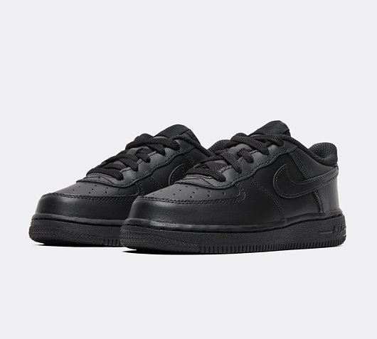 black junior trainers size 5
