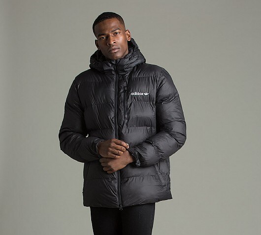 adidas black puffer jacket
