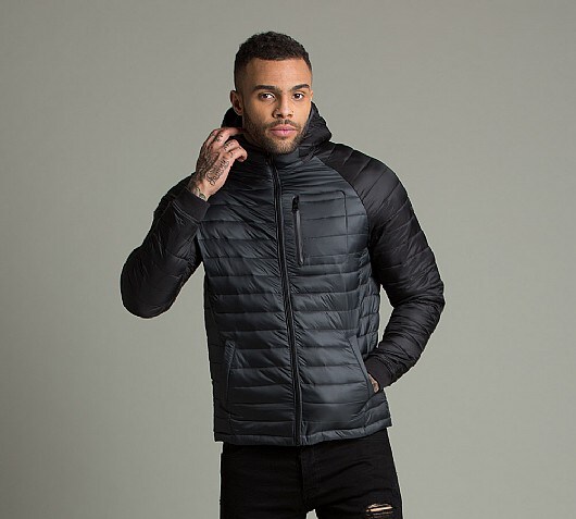 Threadbare Glendale Raglan Sleeve Puffer Jacket