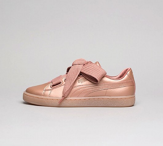 puma basket heart copper puma basket heart copper
