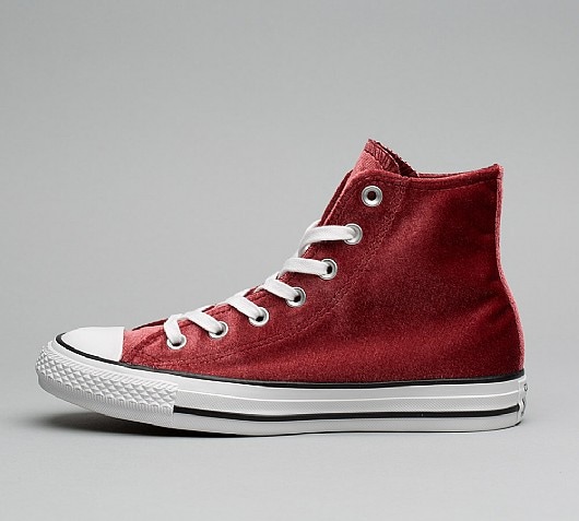 Converse Womens Chuck Taylor All Star High Velvet Trainer