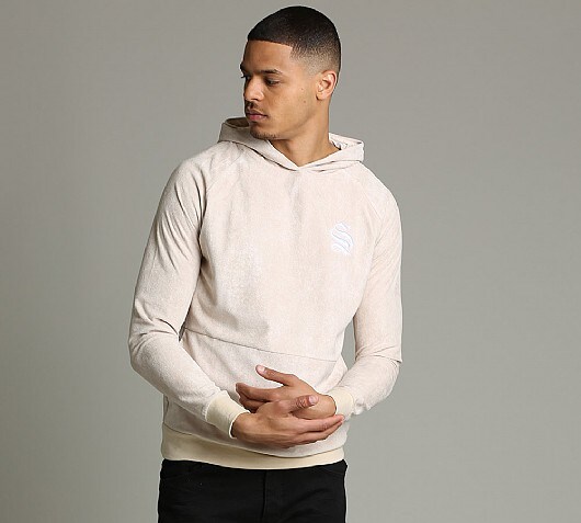 Sinners Attire Raglan Suede Overhead Hooded Top