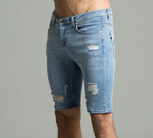 Good For Nothing Distressed Denim Short