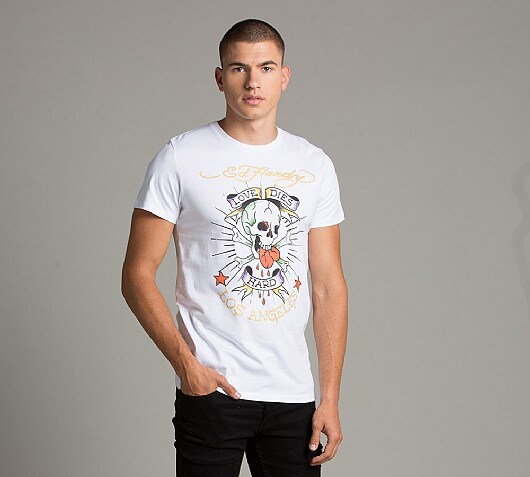 Ed Hardy LA Dies T-Shirt