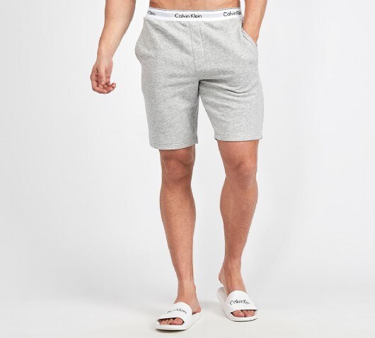 Calvin Klein Lounge Waistband Short | Grey | Footasylum