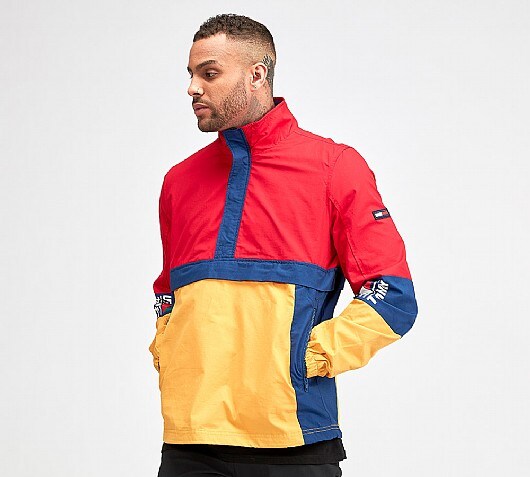 Tommy Jeans Retro Block Half Zip Jacket