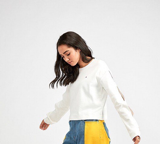 Tommy Hilfiger Womens Abby Long Sleeved T-Shirt