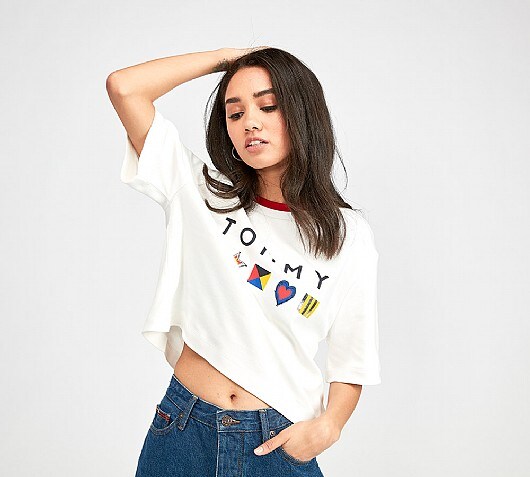 Tommy Hilfiger Womens Abby Short Sleeved T-Shirt