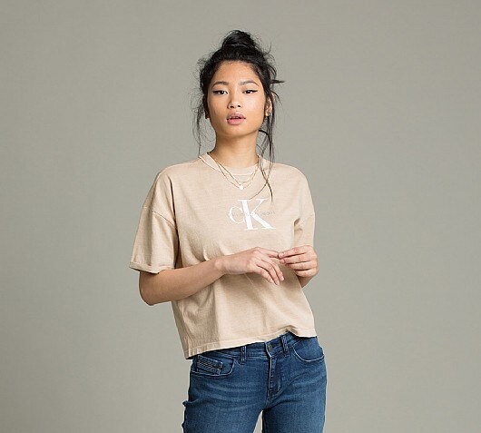 Calvin Klein Jeans Womens Teco True Icon T-Shirt