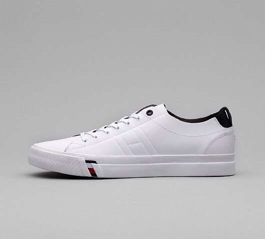 Tommy Hilfiger Deconstructed Leather Trainer