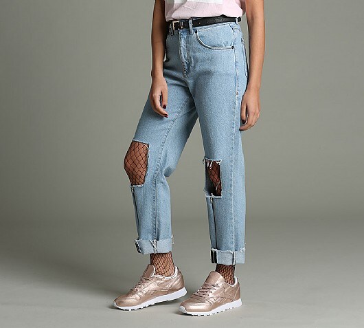 The Ragged Priest Womens Scratch Denim Jeans