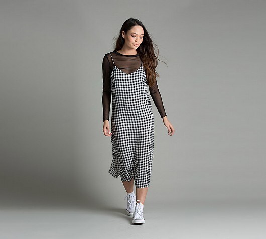Glamorous Womens Gingham Mini Dress