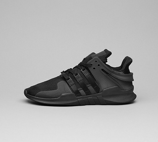 adidas originali eqt appoggio avanzata trainer nucleo nero / nucleo nero adidas originali eqt appoggio avanzata trainer nucleo nero / nucleo nero