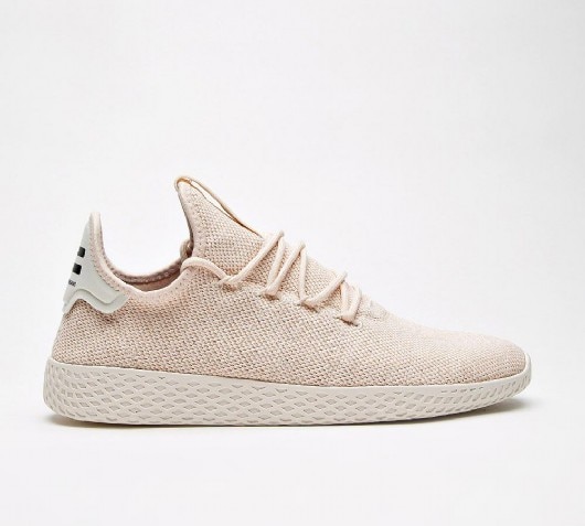 adidas Originals Pharrell Williams Tennis Hu Trainer | Linen / White |  Footasylum