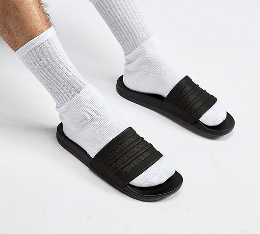 adidas adilette mono slides