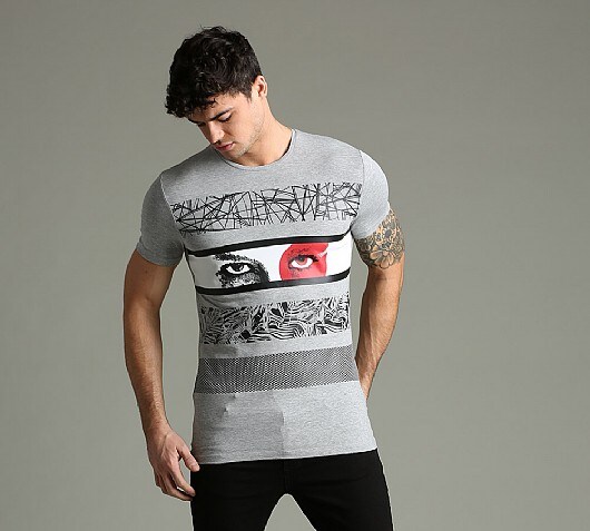 Antony Morato Eye Graphic Print T-Shirt