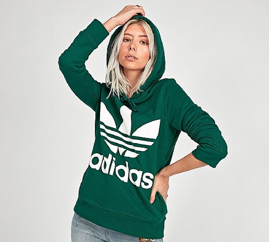 adidas Originals Womens Trefoil Hooded Top