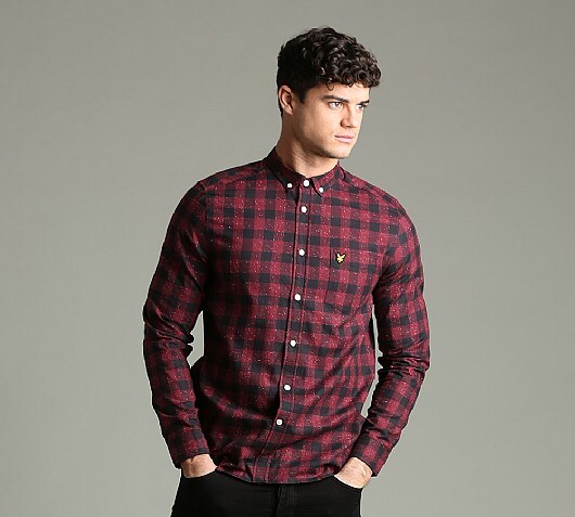 Lyle & Scott Flecked Check Shirt