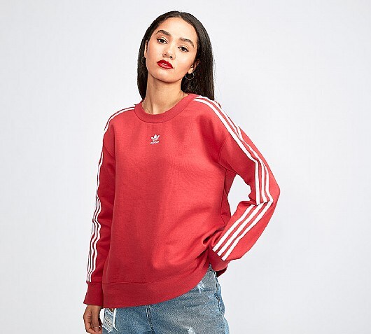 adidas Originals Womens Small Logo Crew Sweatshirt
