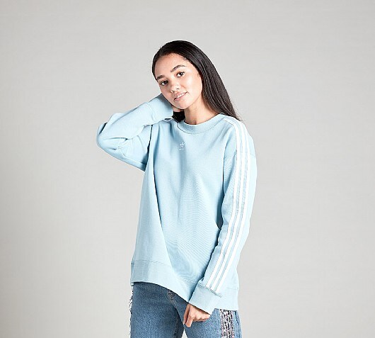 adidas Originals Womens Small Logo Crew Sweatshirt