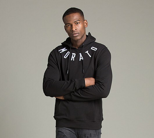 Antony Morato Neck Script Hooded Top