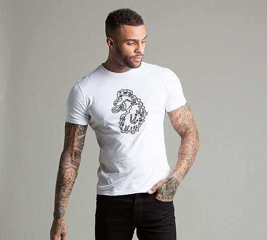 Luke 1977 Beaded Lion Head T-Shirt