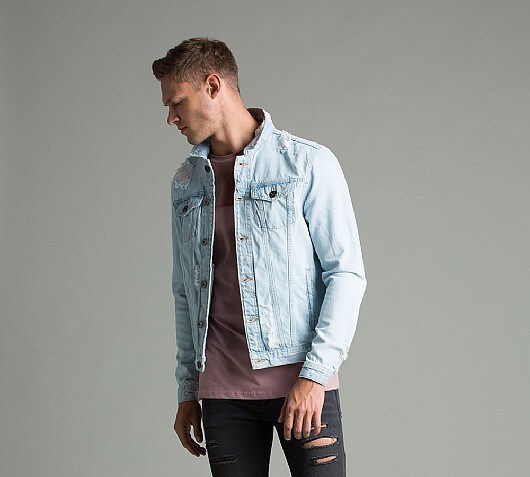 Condemned Nation Artus Rip Denim Jacket